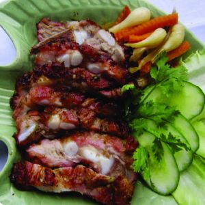 Grilled spare rib