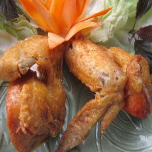 Fried Chicken Wing With Fish Sauce or Butter